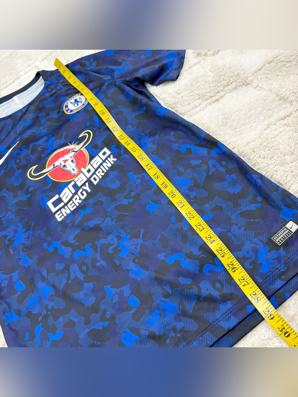 Nike Men’s 2018/19 Chelsea FC Dry Squad Short-Sleeve Training Jersey Medium - Picture 10 of 11